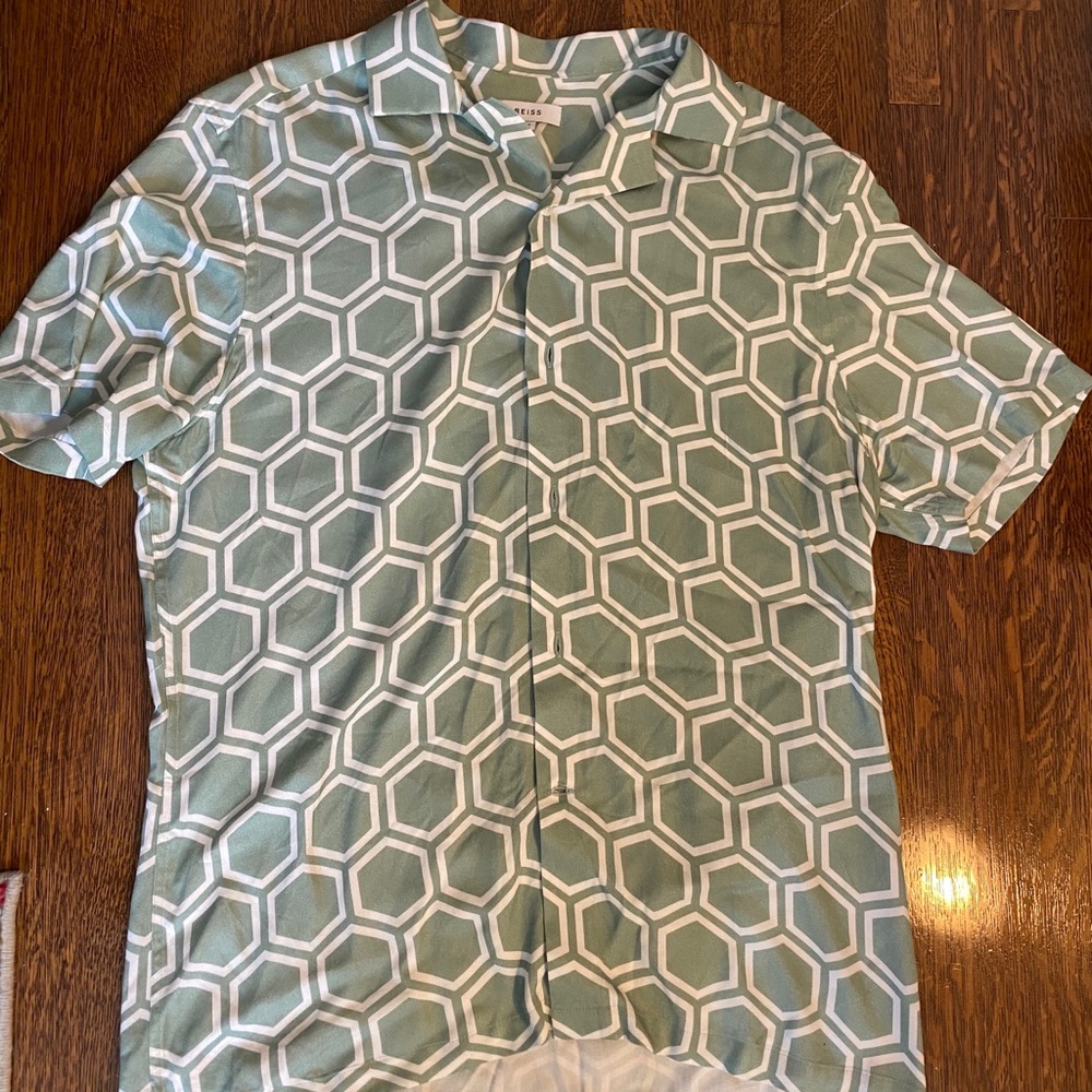 Reiss Men’s short sleet buttondown